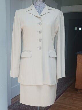 Banana Republic Beige Suit